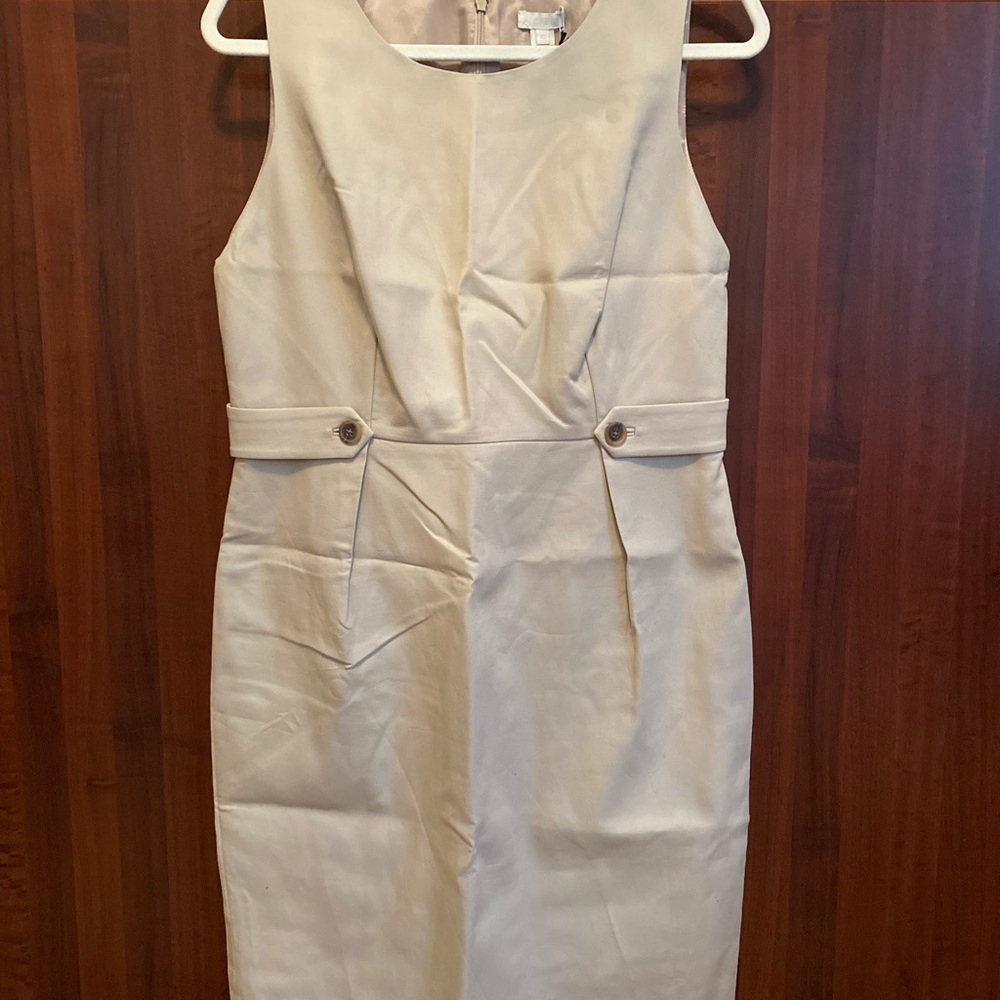 NWT J Crew Tan Suit Dress